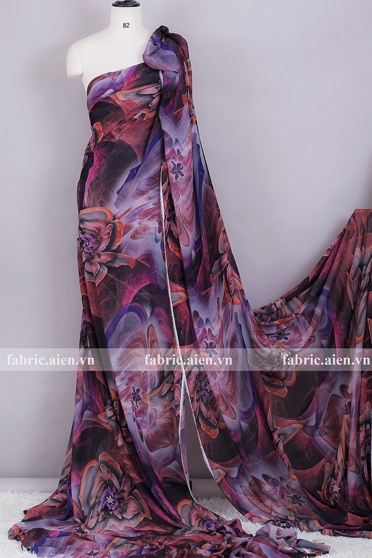 Vải Chiffon Silk ALT08-N