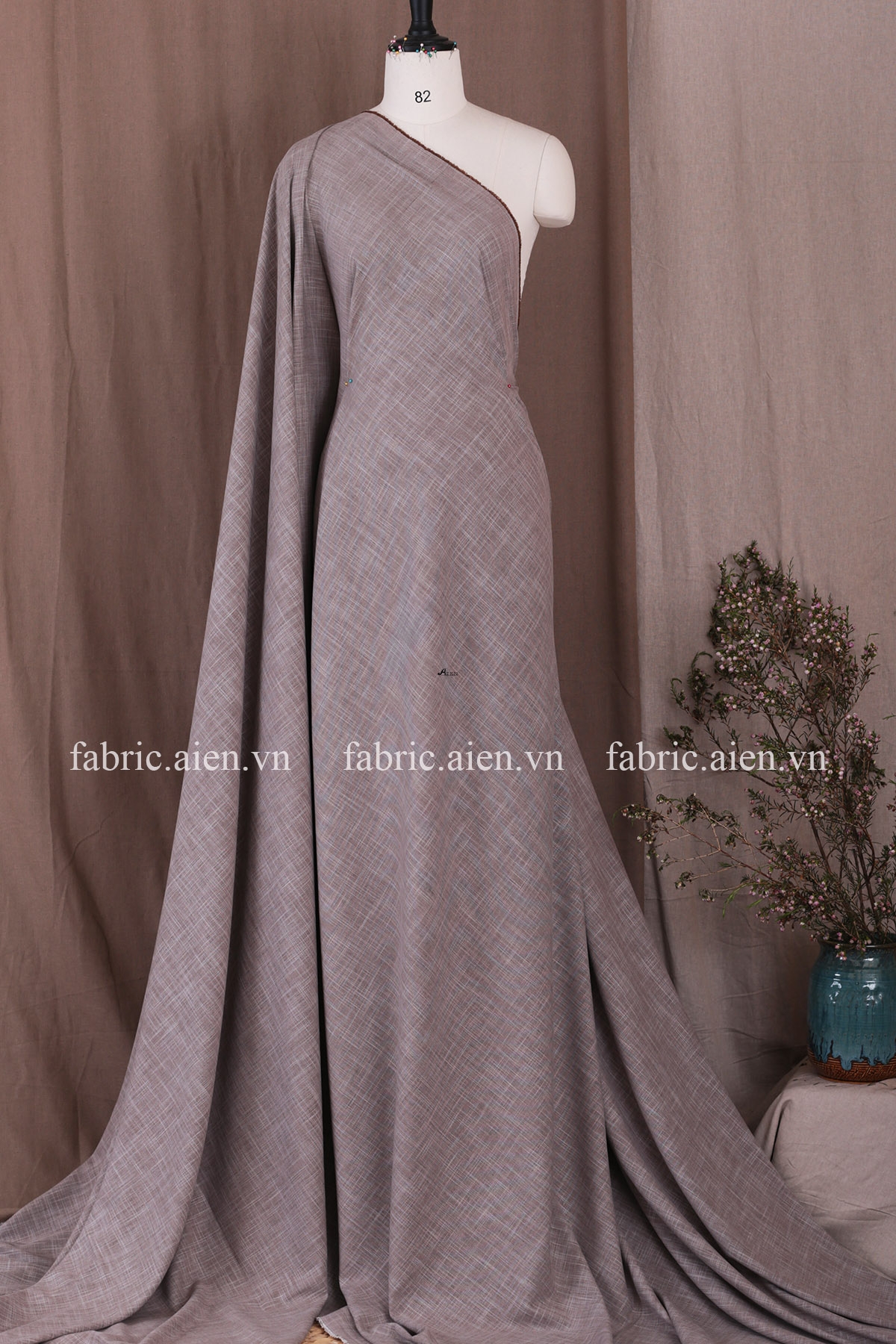 Vải Linen Len ALNL-12